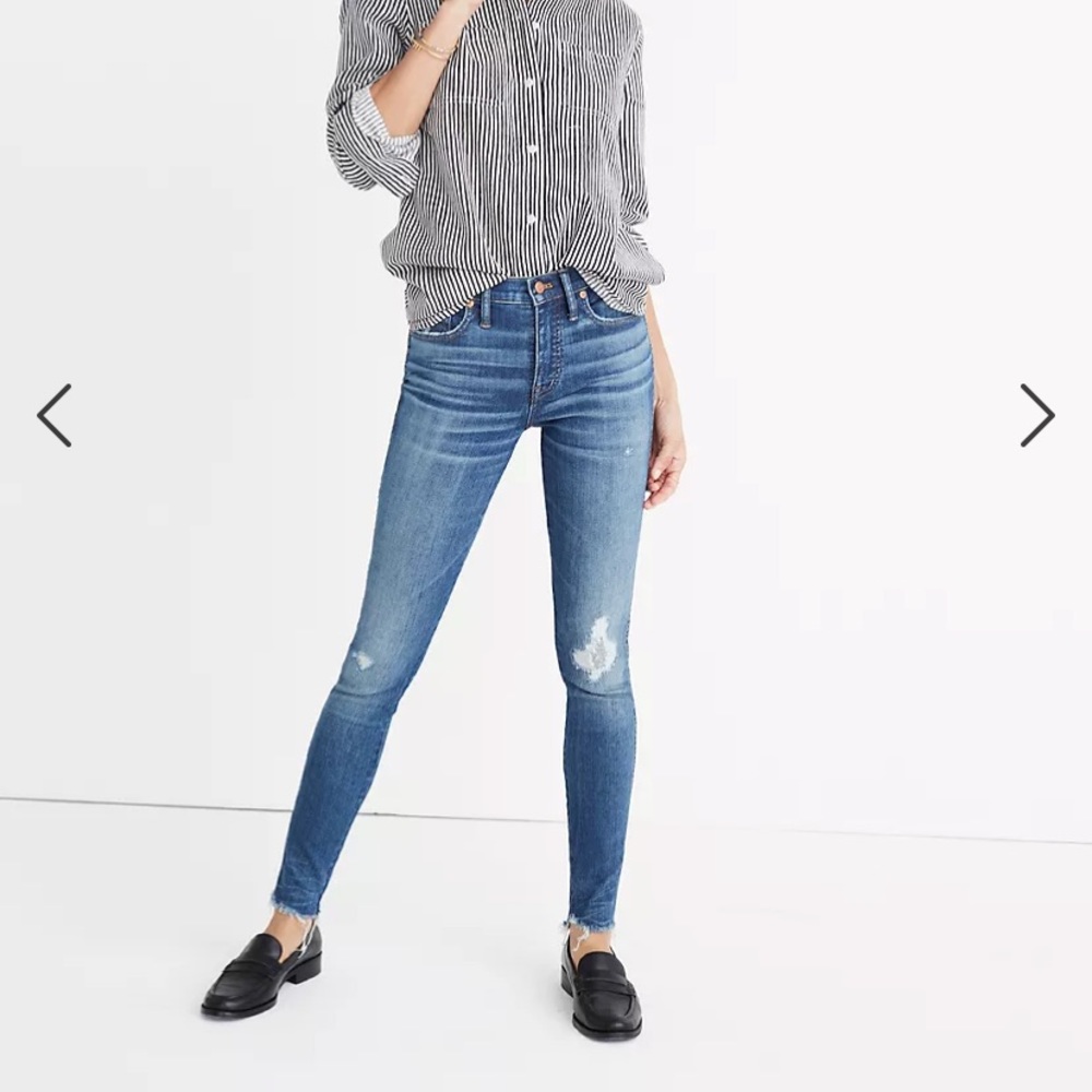 Madewell 9” High-Rise Skinny sz 26